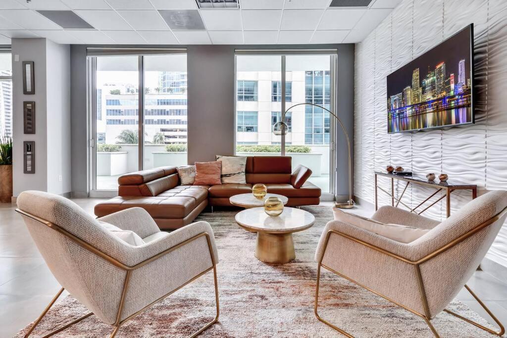 Modern 2/2 With Beautiful Ocean And Brickell Views Leilighet Miami Eksteriør bilde